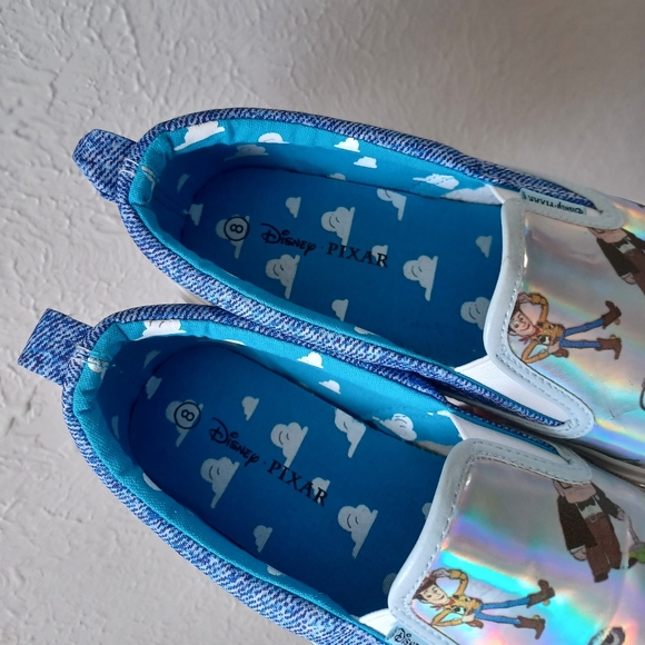 Pixar Disney Holographic Slip-On Toys Story Shoes - Picture 5 of 7